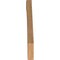 Ekena Millwork 4"W x 44"D x 44"H Legacy Rough Sawn Knee Brace, Western Red Cedar BRC04X44X44LEC00RWR - alternate 3